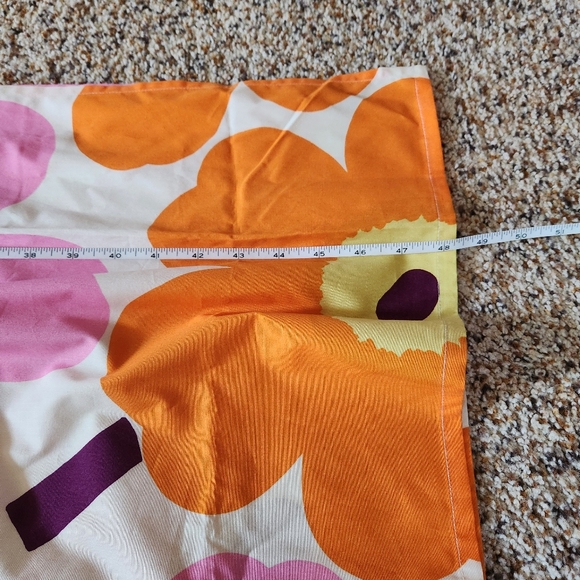 NWT Marimekko Kemut Unikko Poplin Midi Dress Size 34 - Picture 10 of 10